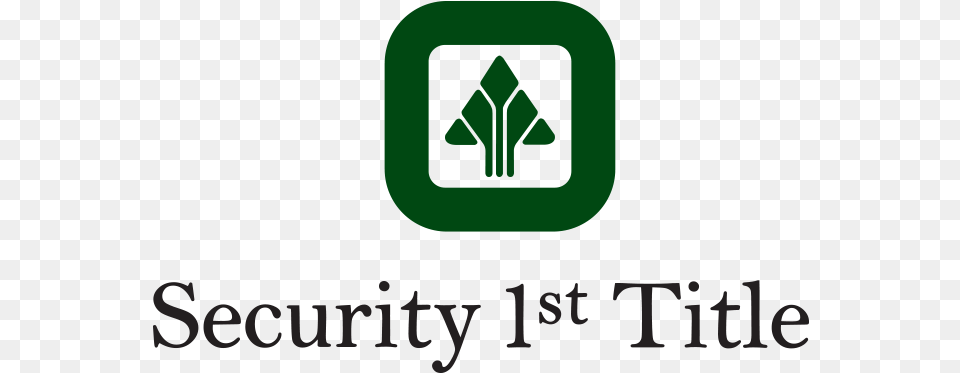 Sec 1st Security 1st Title Logo, Green Free Png