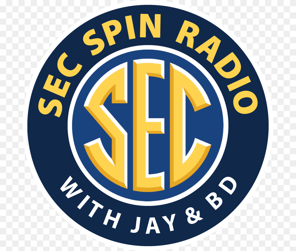 Sec Spin Radio With Jay And Bd Sec Conference, Logo, Badge, Symbol, Emblem Free Transparent Png