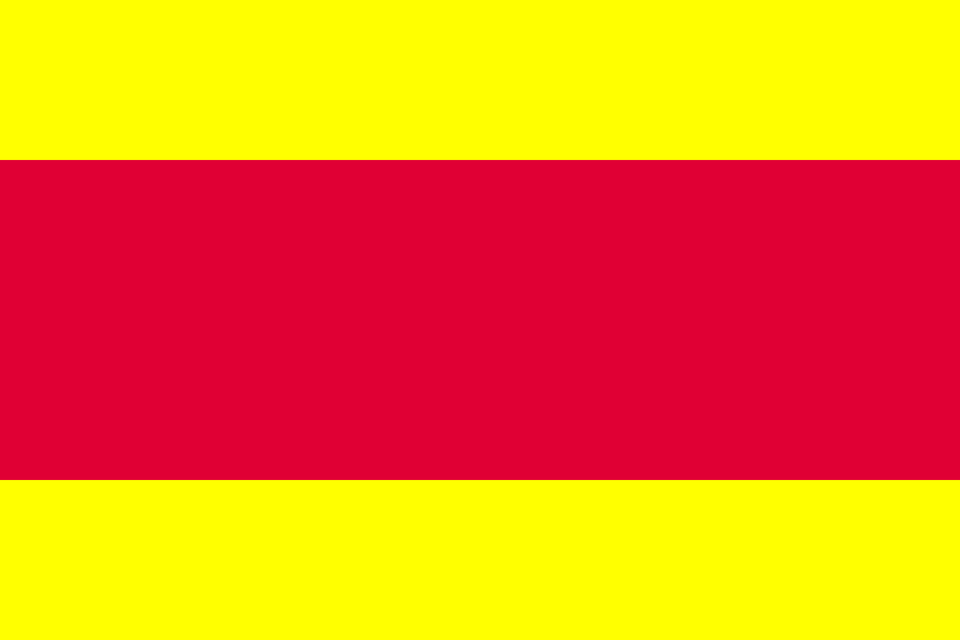 Second Flag Of The Nguyen Dynasty Clipart Png Image