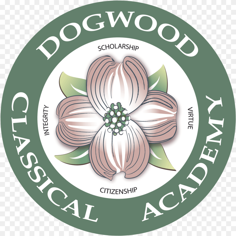 Second Hillsdale Meeting Dogwood College Logo, Flower, Petal, Plant, Dahlia Free Png Download