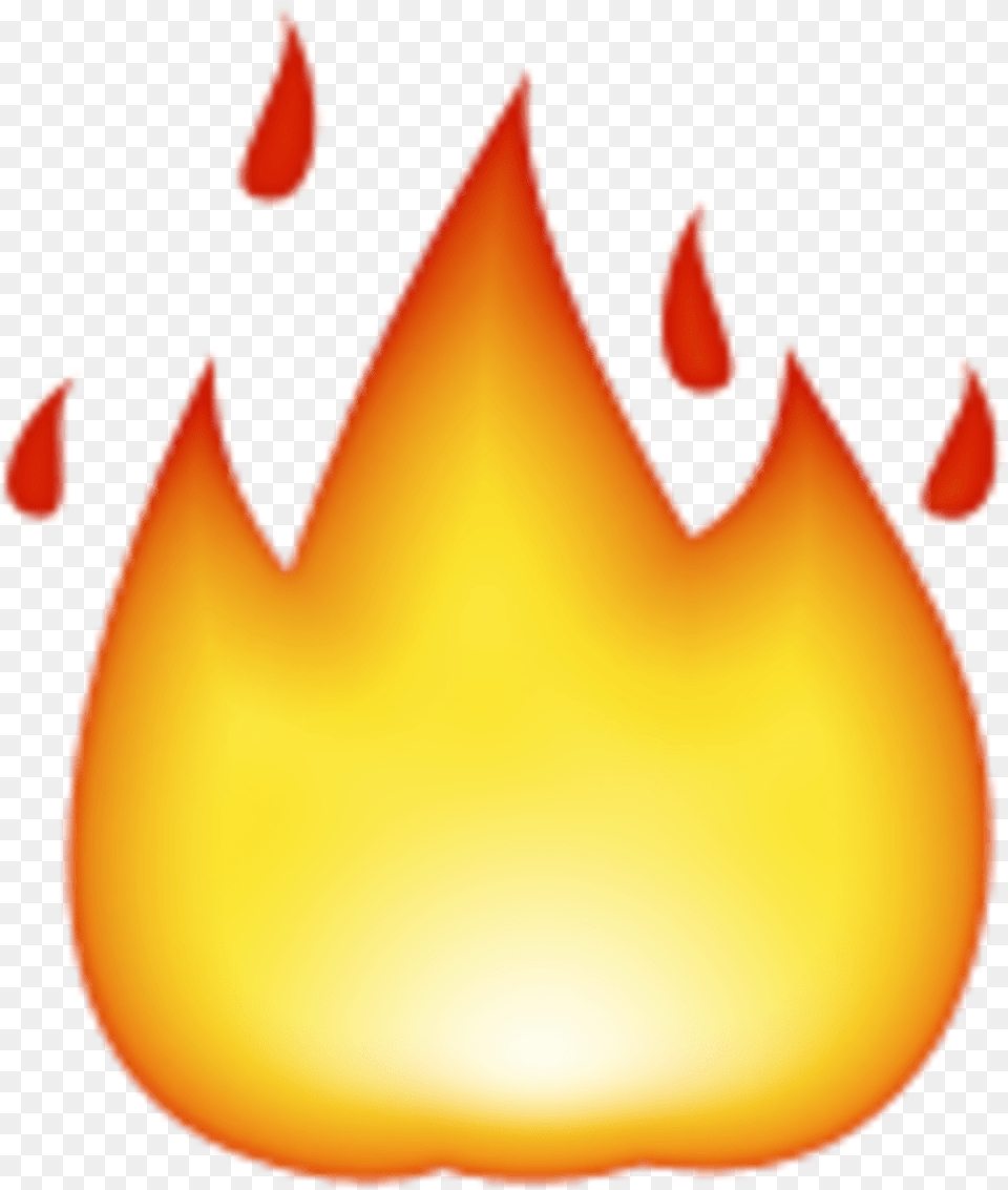Second Meaning Fire Emoji, Flame, Candle Free Png Download