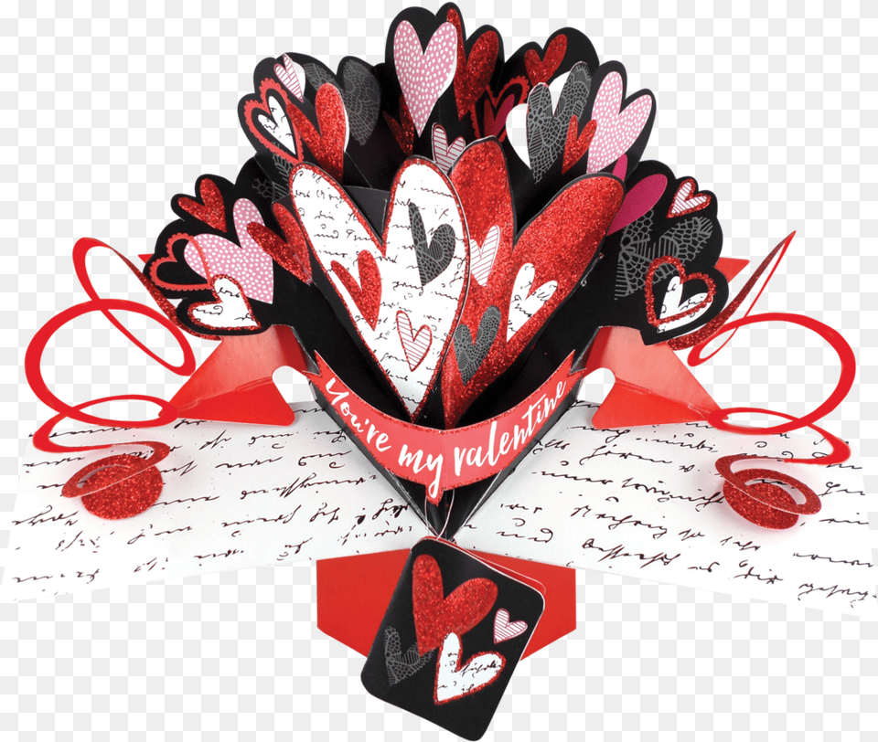 Second Nature Valentineu0027s Day Pop Ups Hearts Youu0027re My Valentine Day, Text Free Transparent Png