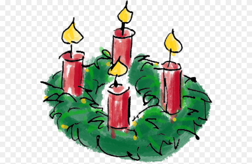 Second Sunday Of Advent Clipart Askideascom Advent Clipart, Candle, Dynamite, Weapon Free Png Download