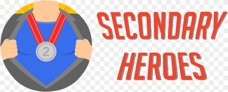 Secondary Heroes Graphic Design, Gold, Gold Medal, Trophy Png Image