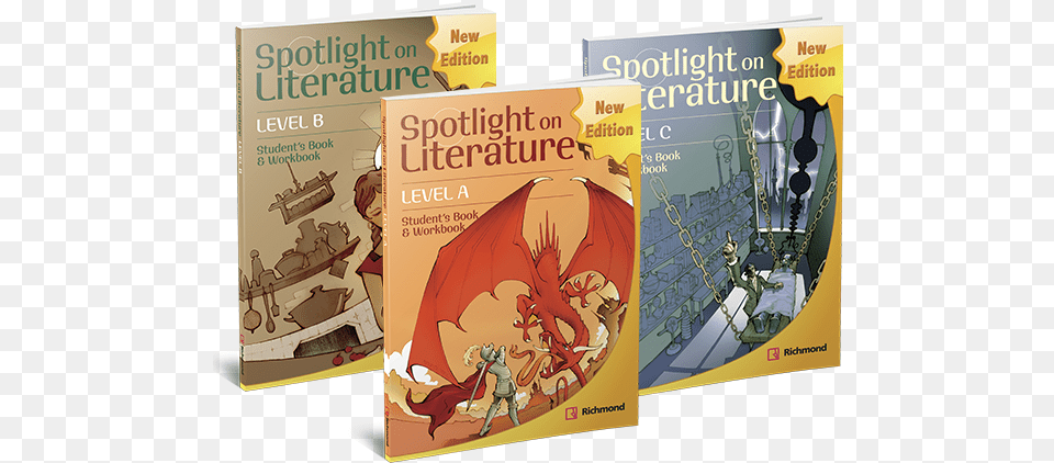 Secondary Spotlight Teacher Book Spotlight On Literature Level B, Publication, Comics Free Png Download