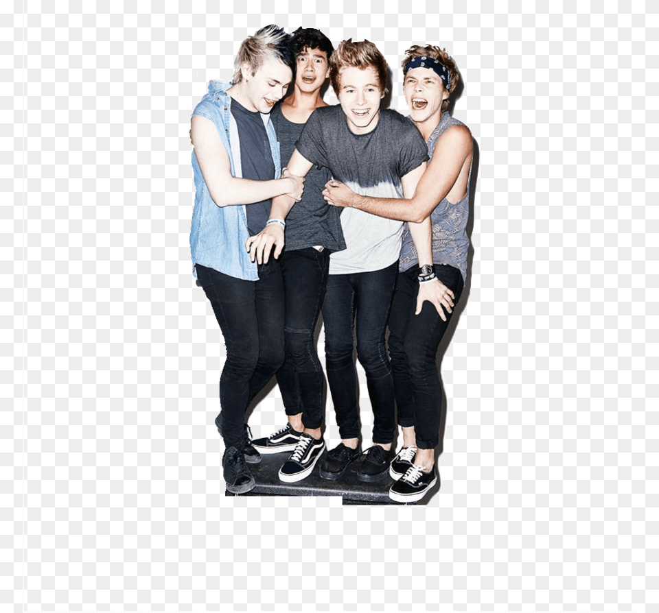 Seconds Of Summer, Clothing, Person, Groupshot, People Free Transparent Png