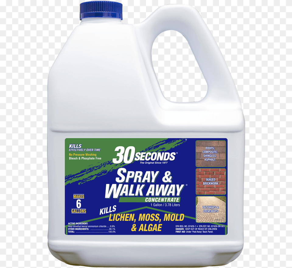 Seconds Spray Amp Walk Away 64 Oz Ready To Spray And Walk Away Cleaner Free Png
