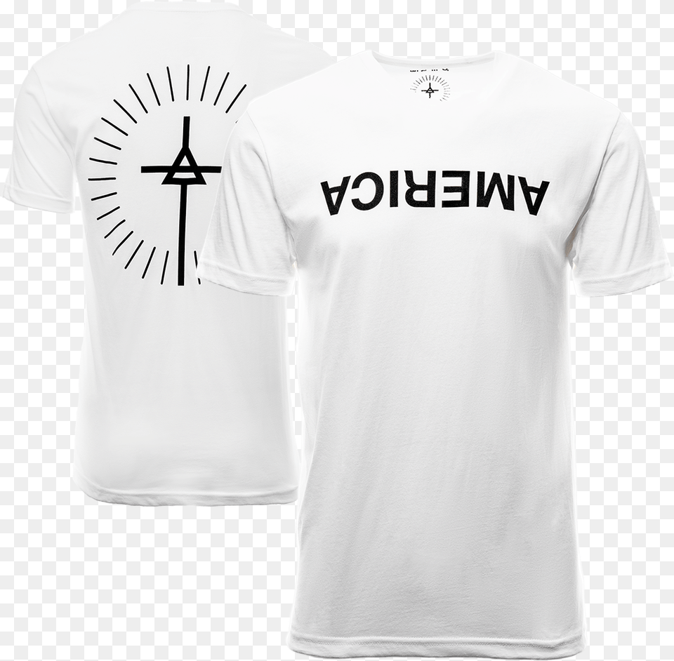 Seconds To Mars America Tee, Clothing, Shirt, T-shirt, Weapon Free Png Download