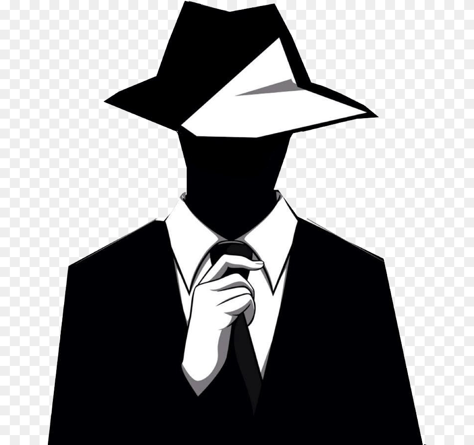 Secret Agent Background Image Secret Agent, Accessories, Tie, Hat, Formal Wear Free Png