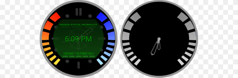 Secret Agent Watchface Watch Faces For Smartwatches, Gauge, Disk Free Png