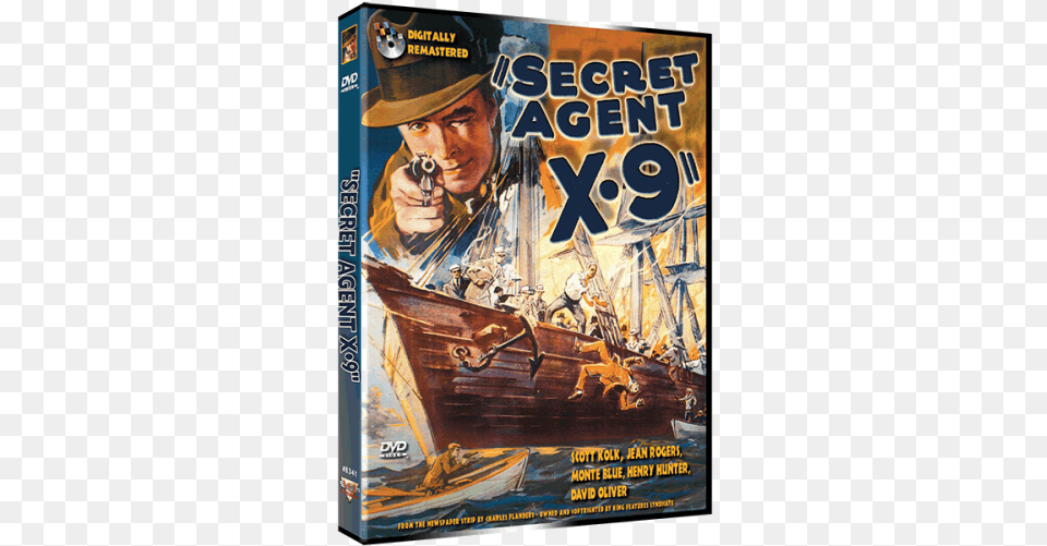 Secret Agent X, Book, Publication, Advertisement, Poster Free Png Download