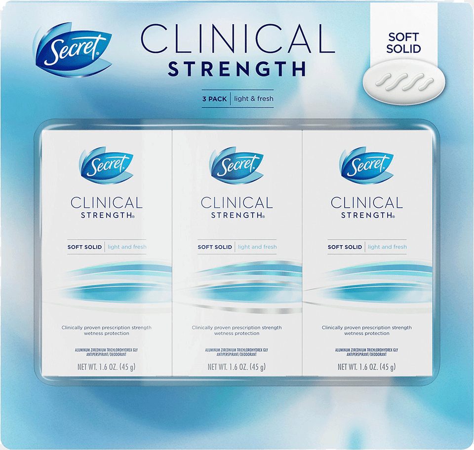 Secret Clinical Soft Solid, Advertisement, Business Card, Paper, Text Free Png