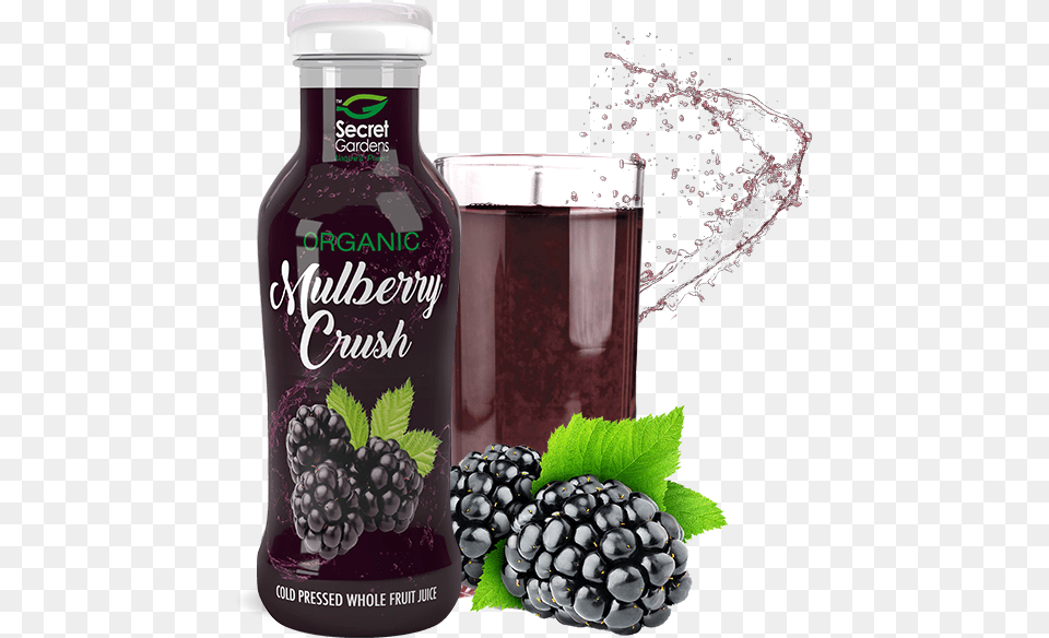 Secret Gardens39 Organic Mulberry Crush Is 100 Pure Grape Juice, Berry, Food, Fruit, Plant Free Png Download