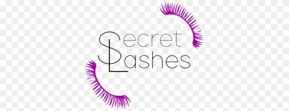 Secret Lashes Eyelash Extensions, Purple, Flower, Plant, Text Png Image