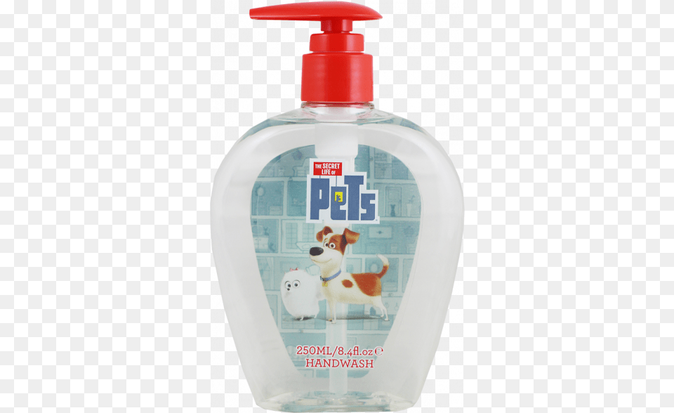 Secret Life Of Pets Hand Wash 250ml Secret Life Of Pets, Bottle, Lotion, Animal, Canine Free Png Download