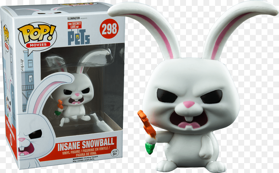 Secret Life Of Pets Secret Life Of Pets Snowball Funko Png Image