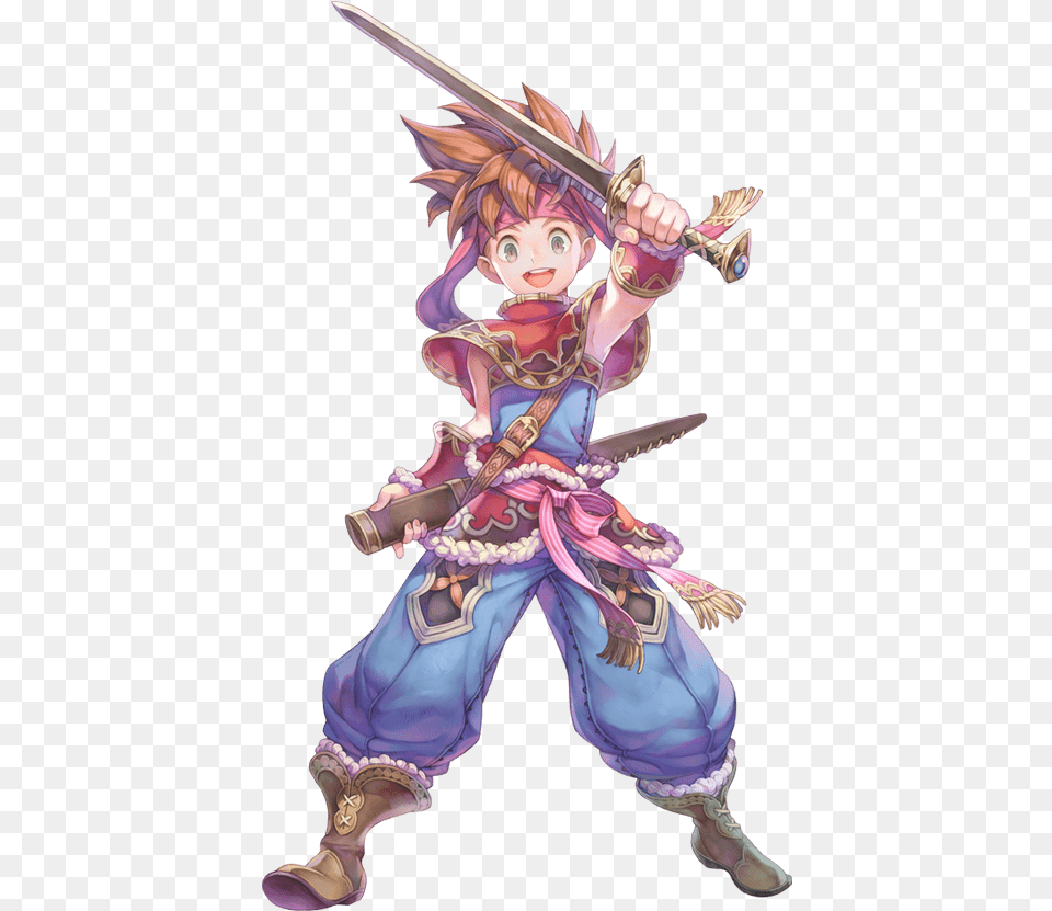 Secret Of Mana Randi Secret Of Mana Characters, Book, Comics, Publication, Baby Free Png Download