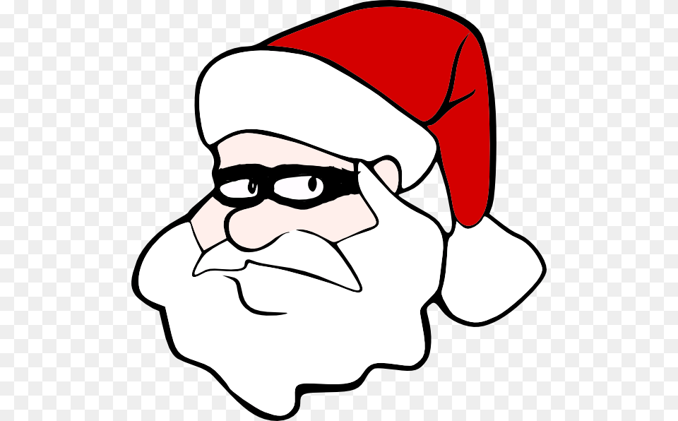 Secret Santa Clip Art Look, Baby, Person, Accessories, Glasses Png Image