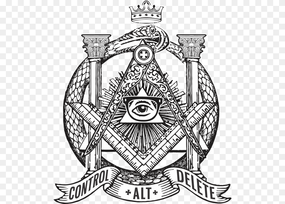 Secret Society Illuminati, Logo, Badge, Symbol, Emblem Png Image