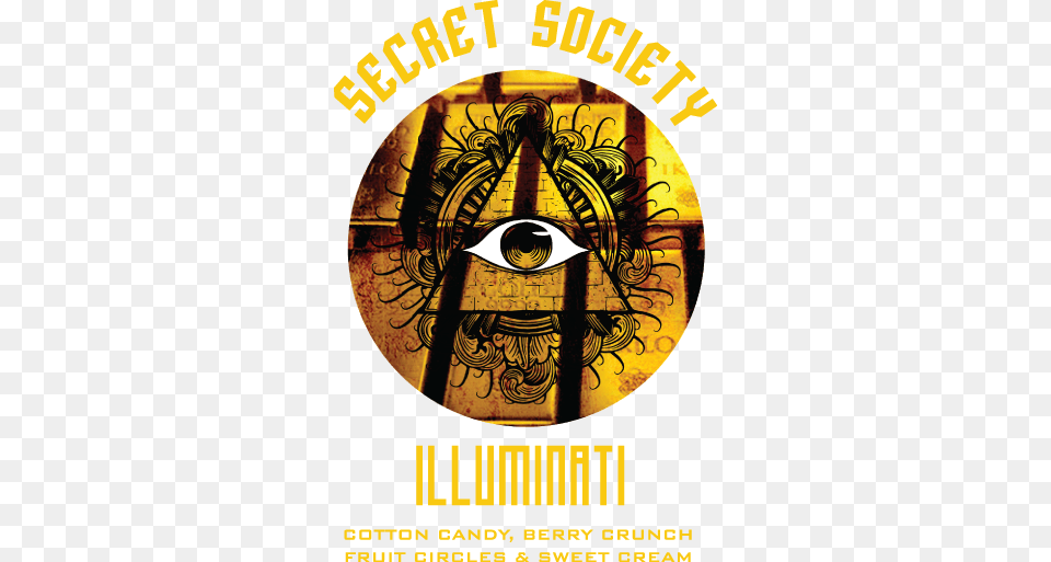 Secret Society Illuminati Conspiracy, Advertisement, Poster, Chandelier, Lamp Free Png Download