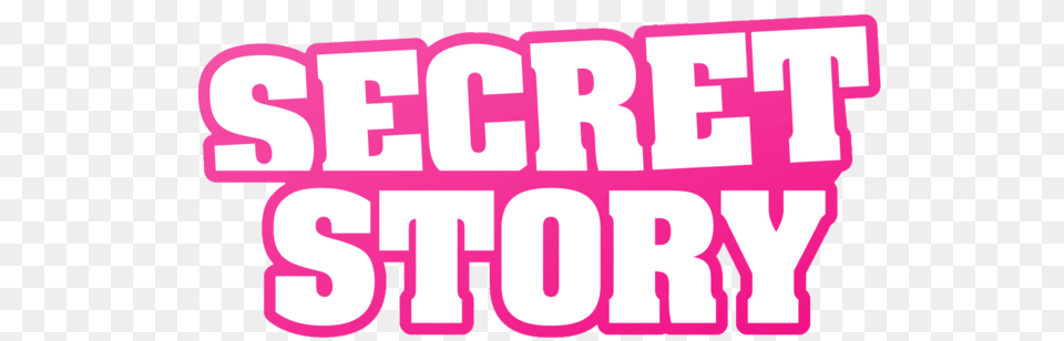 Secret Story Logo, Sticker, First Aid, Text, Purple Free Transparent Png