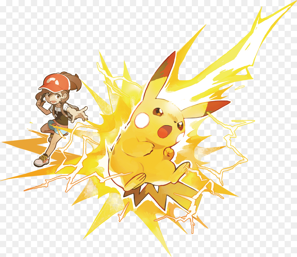 Secret Techniques Exclusive Moves And More Revealed In Pokemon Lets Go Pikachu Art, Baby, Person, Face, Head Png