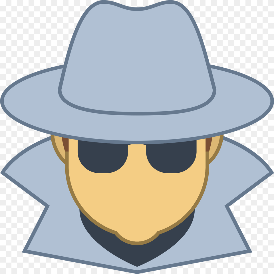 Secret Vector Spy Hat Spy Icon, Clothing, Sun Hat, Cowboy Hat, Person Free Transparent Png