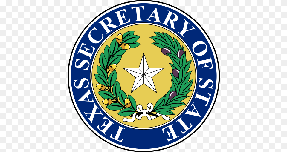 Secretary Of State Texas Digital Archive, Logo, Symbol, Emblem, Badge Png