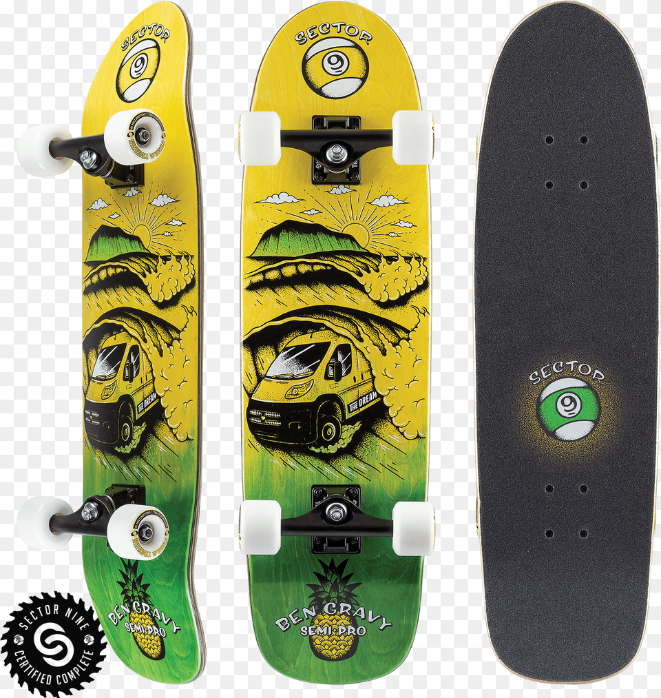 Sector 9 Ben Gravy Skateboard Free Png Download