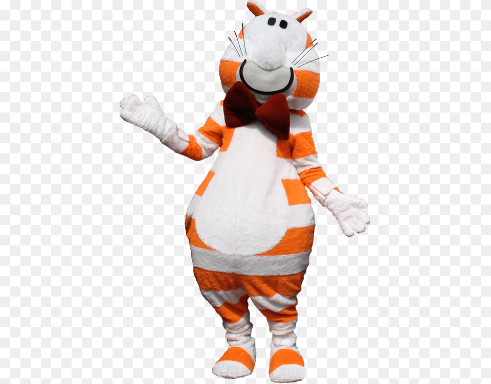 Secu Fat Cat Mascot Costume, Plush, Toy Png