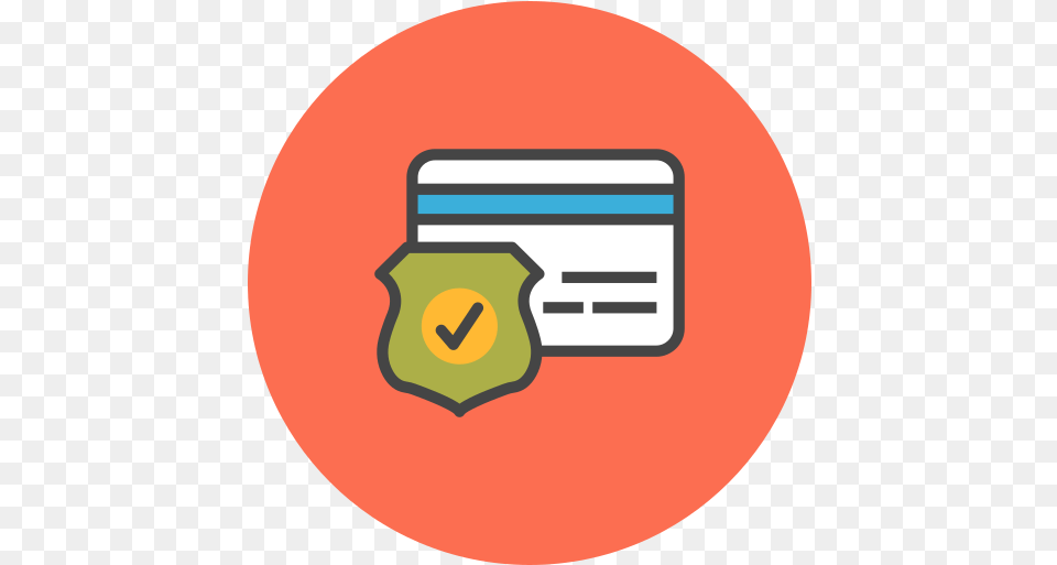 Secure Credit Card Payment Icon Of Flat Line Ecommerce Credit Card Security Icon, Text, Disk Free Transparent Png