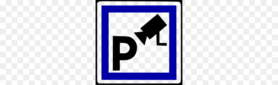 Secure Parking Symbol Sign Clip Art, People, Person, Road Sign Free Png Download