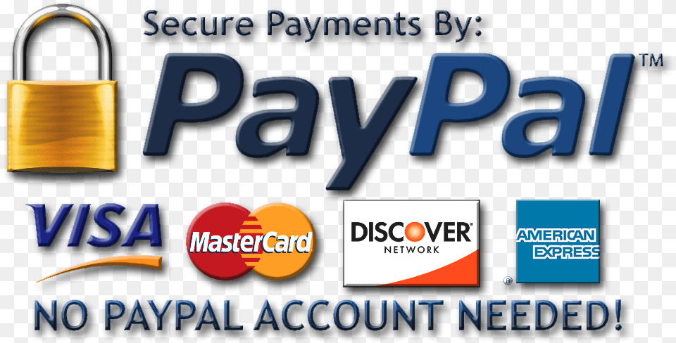 Secure Paypal Logo Polymer Clay Dragon We Accept Credit Card And Paypal Free Png