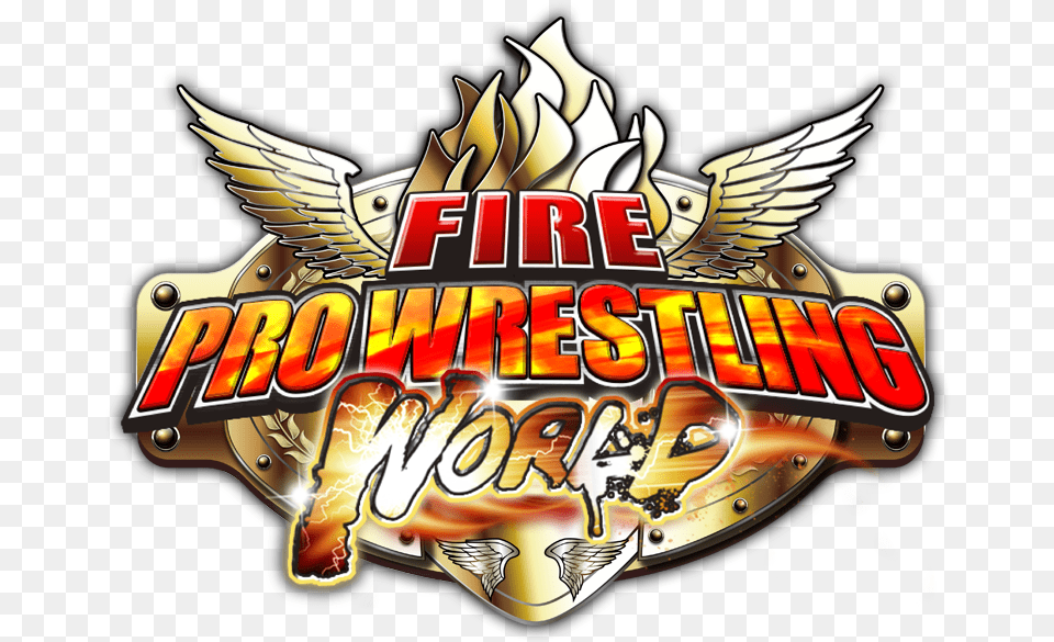Secure Your Spot And Pre Order Fire Pro Wrestling World Fire Pro Wrestling Logo Png