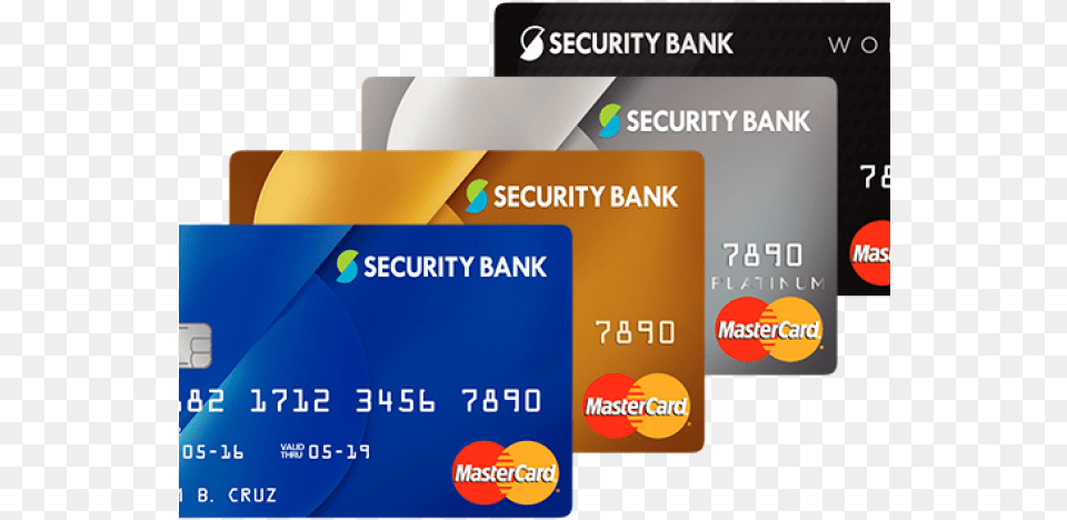 Security Bank Atm Cards, Text, Credit Card Png Image