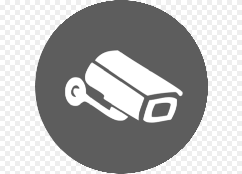 Security Camera Logo Cctv Icon White, Adapter, Electronics Free Transparent Png