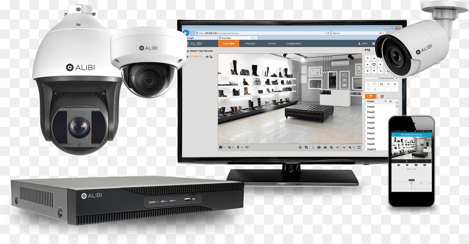 Security Camera Systems Video Camera, Electronics, Screen, Computer Hardware, Hardware Free Png Download