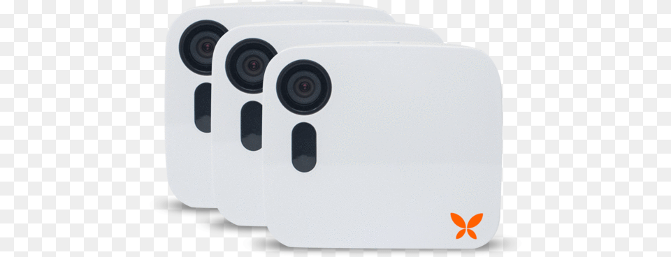 Security Camera Three Pack Butterfleye, Electronics, Video Camera, Car, Transportation Png