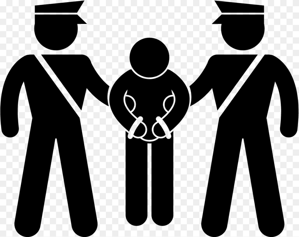 Security Check Airport Icon Cartoons Airport Security Check Sign, Gray Free Transparent Png