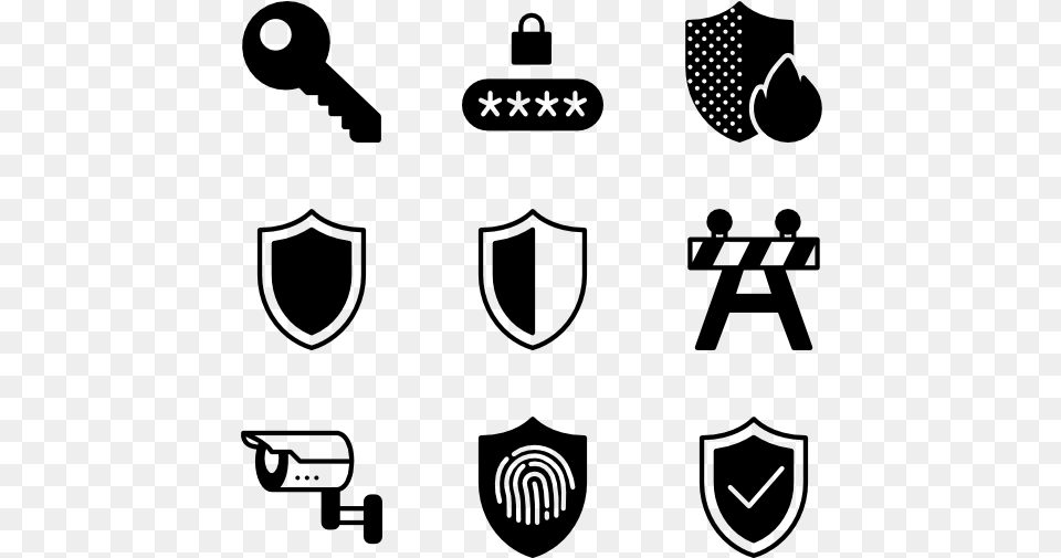 Security Collection Hawaii Icon, Gray Free Png