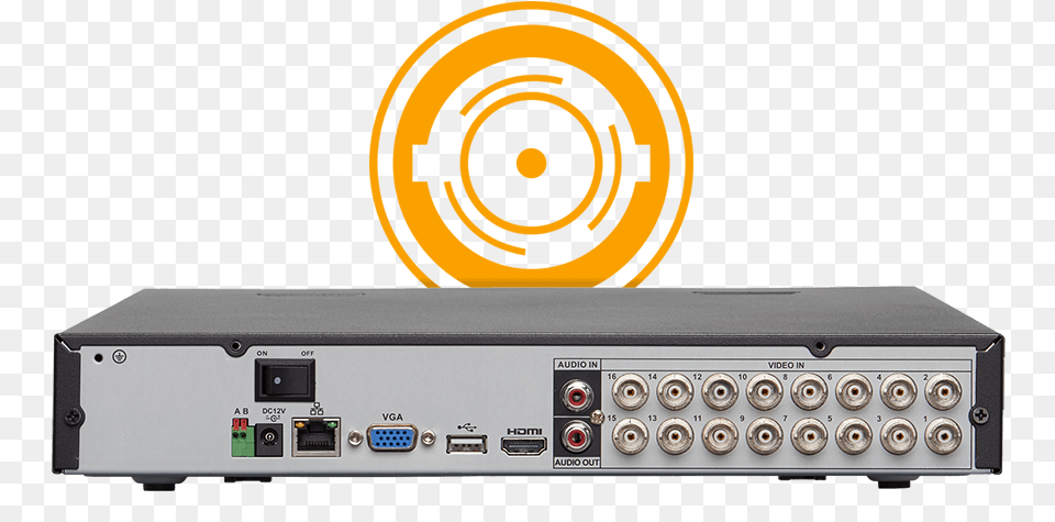 Security Dvr With Bnc Bnc Connector Diagram, Electronics, Amplifier Png