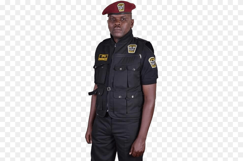 Security Guard In Kenya Police, Adult, Person, Man, Male Png Image