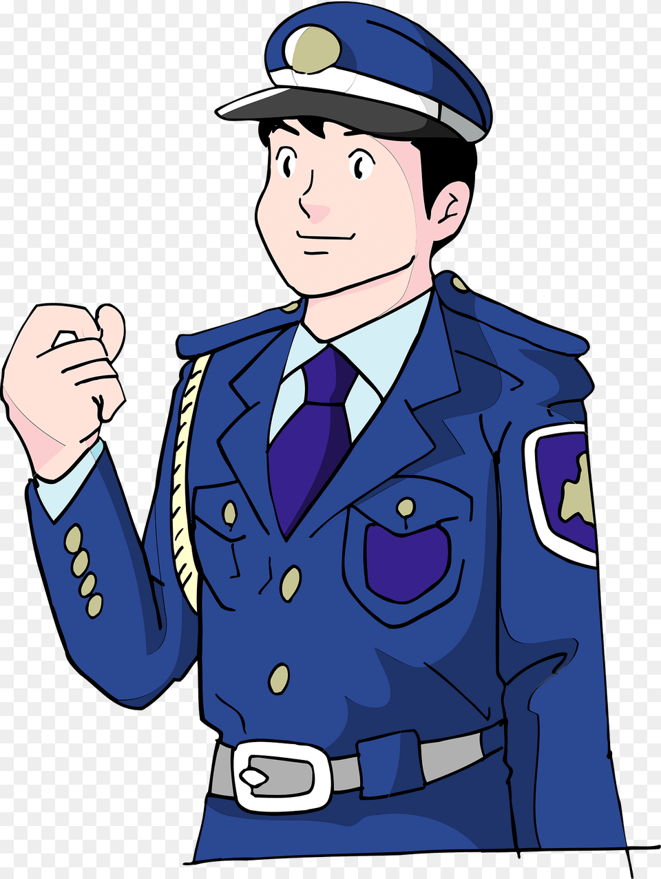 Security Guard Man Clipart, Adult, Male, Person, Captain Png