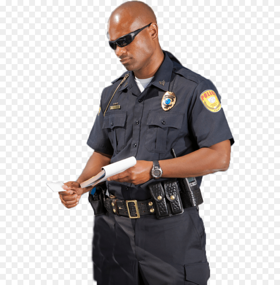 Security Guard Police Officer Full Body, Person, Accessories, Man, Male Free Png