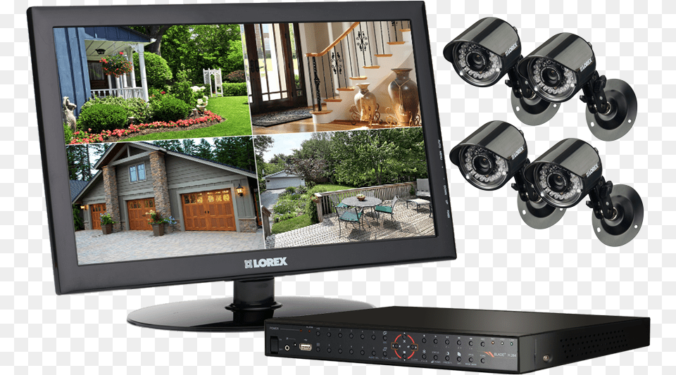 Security Home Cameras, Hardware, Computer Hardware, Electronics, Monitor Free Transparent Png