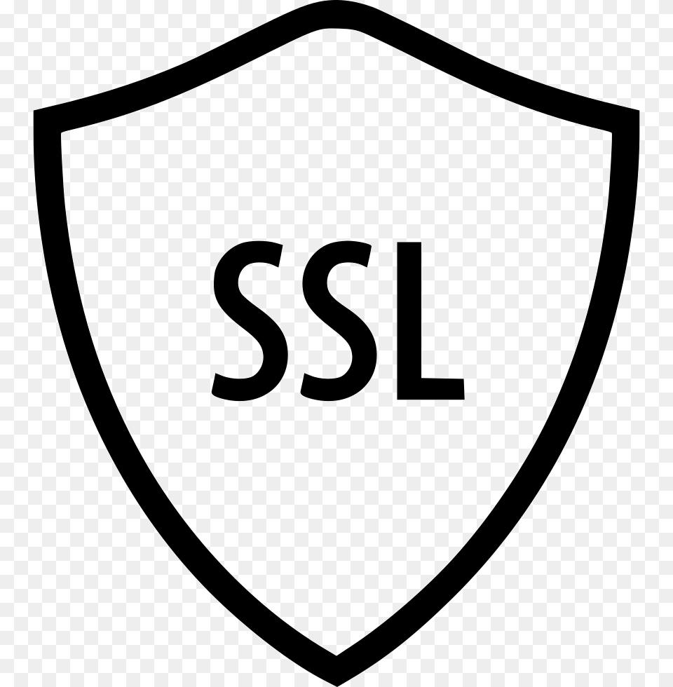 Security Ssl Ssl Icon White, Armor, Shield, Bow, Weapon Free Png Download