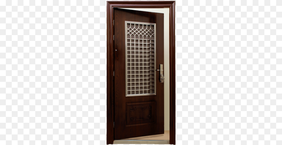 Security Steel Door Hotel Unirea, Wood Png Image