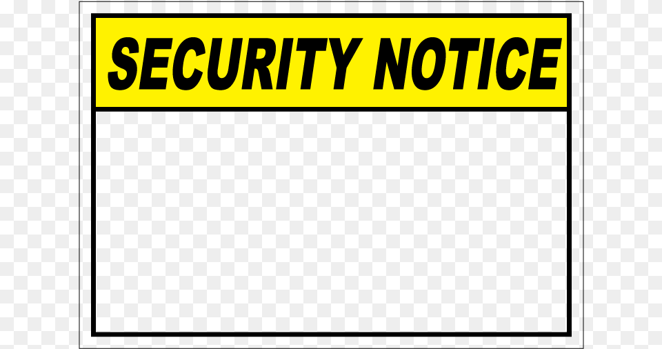 Securitynotice Building Is Alarmed Security Sign 14quot Wide X, Text Png