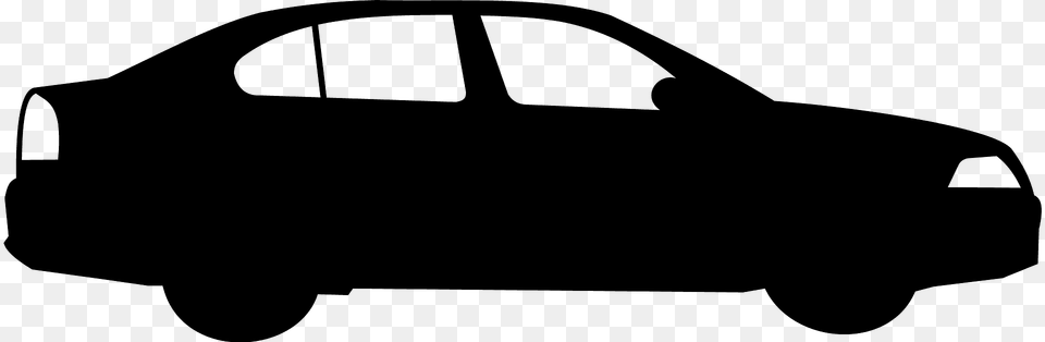 Sedan Car Silhouette, Transportation, Vehicle, Stencil Free Png