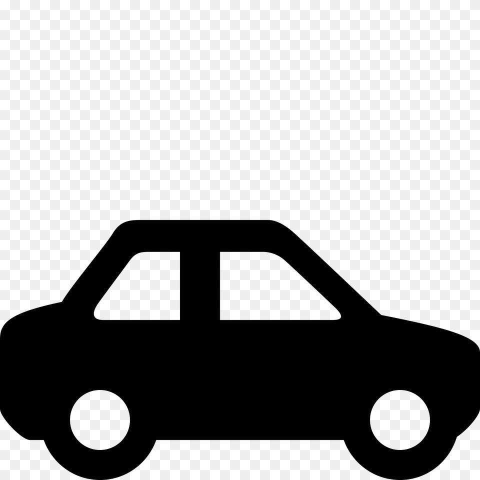 Sedan Icon, Gray Png Image